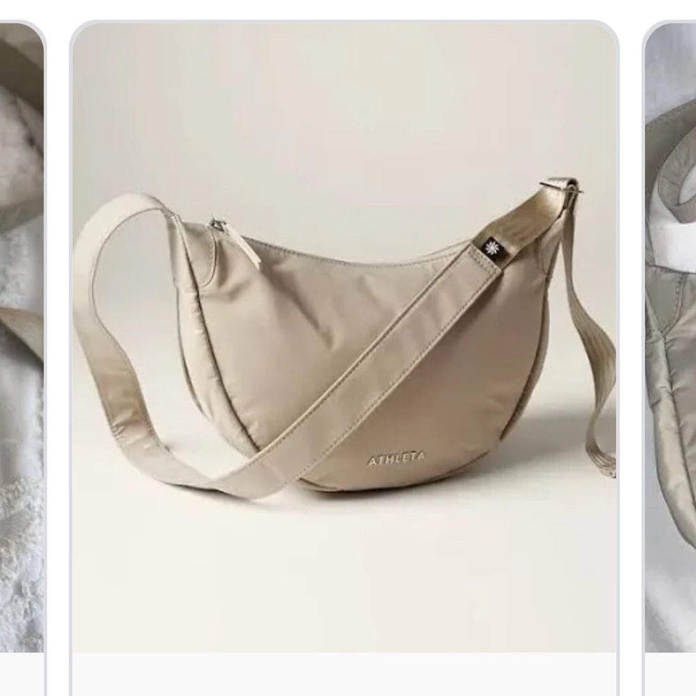 Athleta All About Mini Crescent Bag